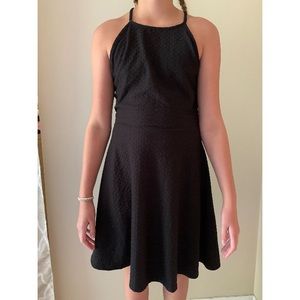 Black summer dress